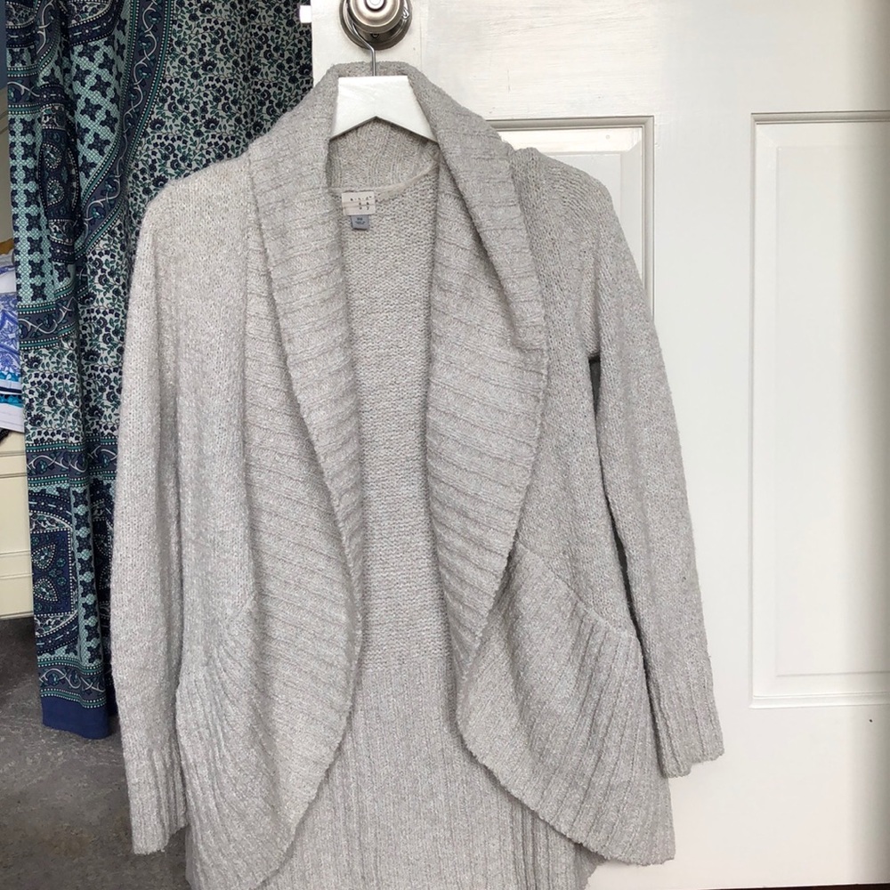oversized cardigan